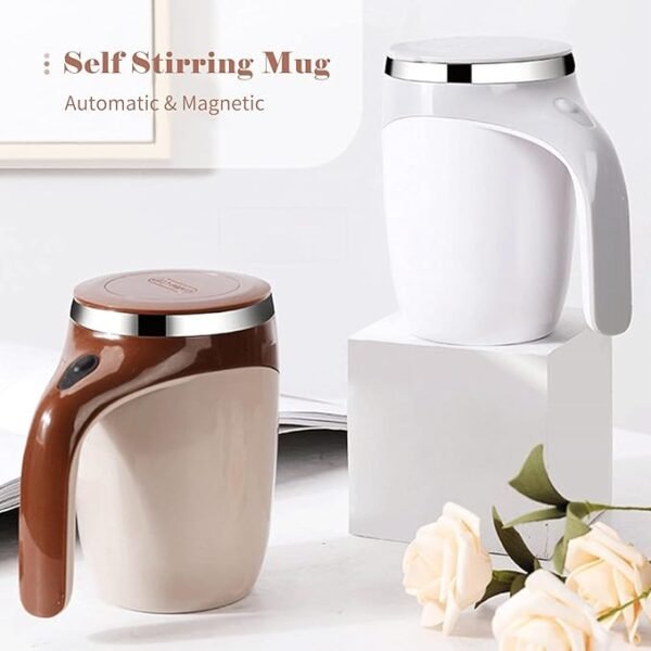 Automatic Self-Stirring Coffee Mug