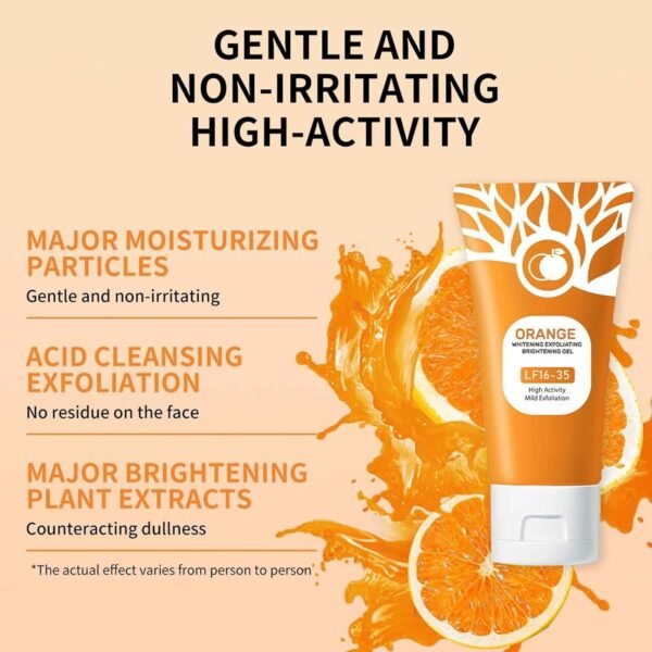 Orange Whitening& Brightening Gel