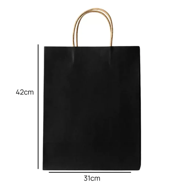 Black Paper Gift Bag